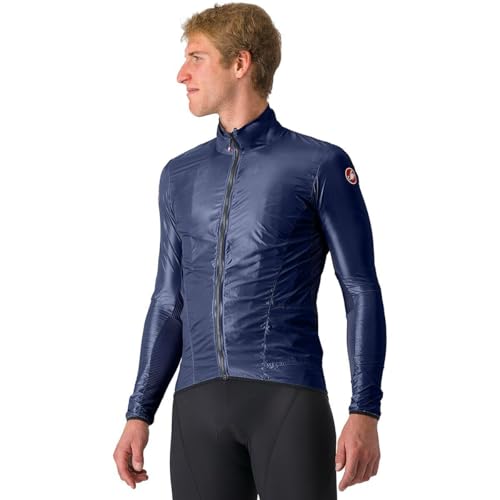 CASTELLI カステリ ARIA シェルジャケット Aria Shell Jacket - Men's, Belgian Blue, S at Amazon Men's